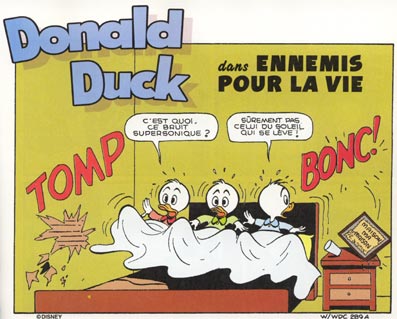 Donald Duck dans ennemis pour la vie